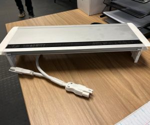 silver-flip-up02 FLIP-UP Desk Power Solution SILVER